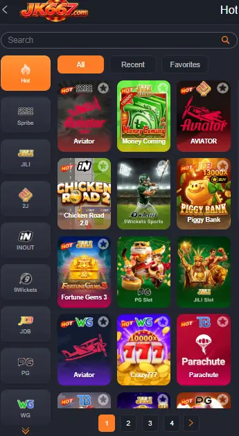 JK 667 game