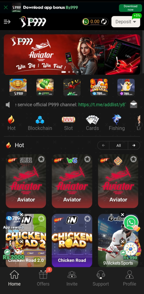P999 game